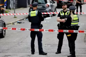 Susto en la Eurocopa 2024: atacaba a hinchas en un Fan Fest con un hacha y una bomba molotov y fue baleado