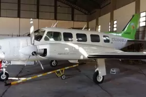 La Provincia remata uno de los aviones de la flota gubernamental