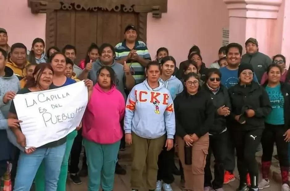 La comunidad agradeci la decisin de la Justicia.