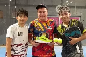 Jvenes de Fiambal se consagraron campeones nacionales de Pdel