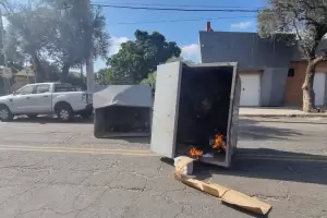 Disturbios tras la condena a Ariel Aragn por el crimen de Gonzalo Moreno