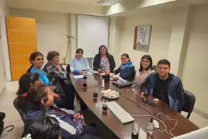 Reunin de los Centros Comunitarios de Extensin con el Consejo Profesional de Ciencias Econmicas