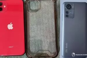 Luego de medidas judiciales, polic�as recuperaron celulares sustra�dos