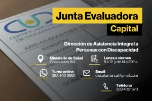 CUD: La Junta Evaluadora funcionar en el Ministerio de Salud