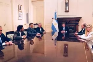 Milei recibi� a Jalil y a Gobernadores del Norte Grande con miras al Pacto de Mayo
