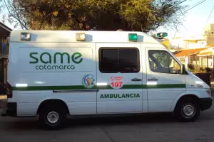 Un hombre result lesionado en un siniestro vial