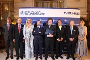 Desde Espaa, Milei destac una mejora en los indicadores de abril y mayo: "La Economa se est recuperando"