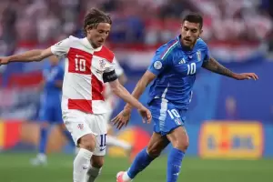 Italia dej afuera a Croacia con un empate agnico y Espaa termin primero en el Grupo B