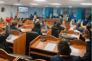 Fuerte cruce por la sesin en el interior provincial