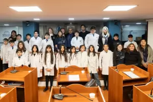 Alumnos de la Escuela Rivadavia-Belgrano culminaron su ciclo de prctica legislativa