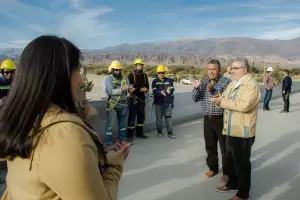 El puente de San Jos, en su tramo final