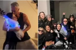 Oriana Sabatini celebr su despedida de soltera