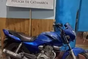 Recuperan una moto sustrada en Tinogasta