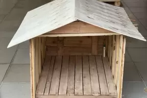 Confusin entre vecinos por el robo de una casita para el perro