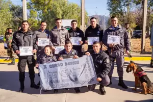Culminacin del Curso de Canes del Servicio Penitenciario Provincial de Catamarca