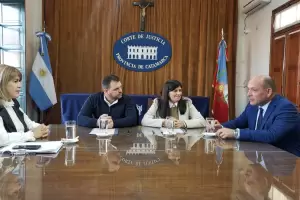 Firmaron convenio entre el Poder Judicial y la municipalidad de Pacln