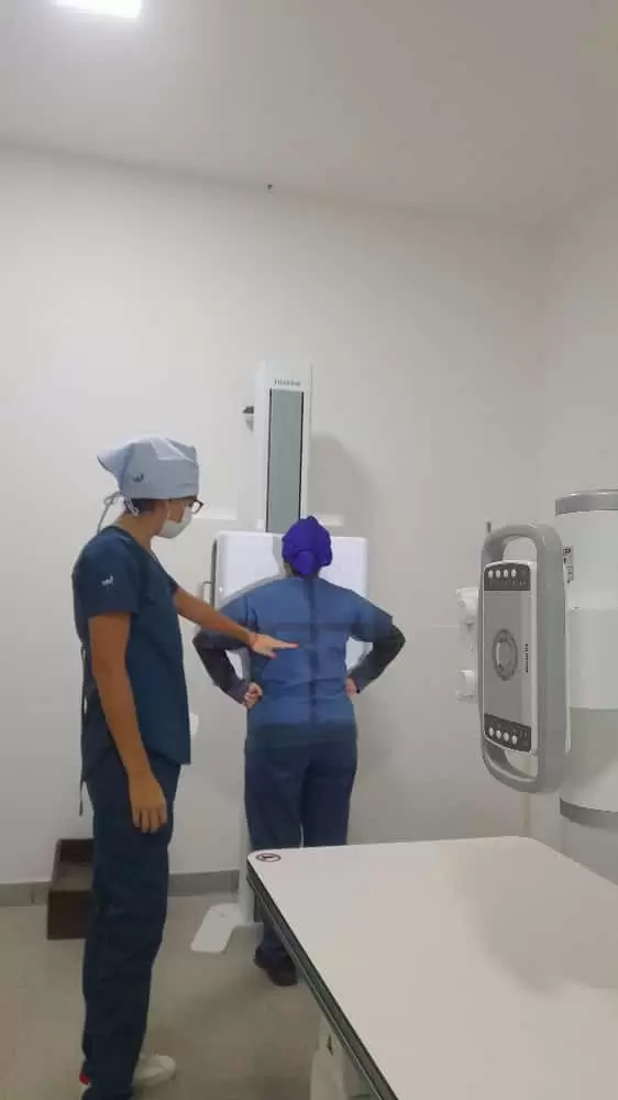 Estudiantes de Radiologa realizan prcticas en diferentes centros de Salud
