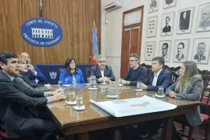 La Corte dialog con Jalil sobre el anteproyecto de la nueva sede judicial