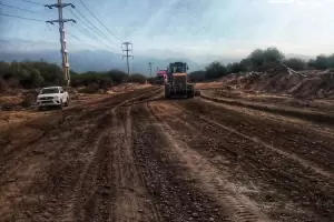 Ya se encuentra habilitado el transito entre El Pantanillo y el Aeropuerto Felipe Varela