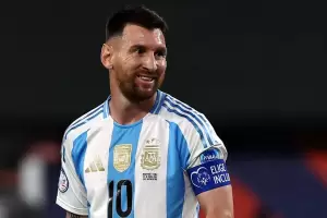 Copa Amrica: en la previa a la final, Messi habl sobre su estado fsico tras su lesin