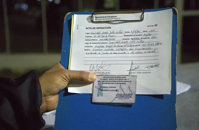 documento adulterado