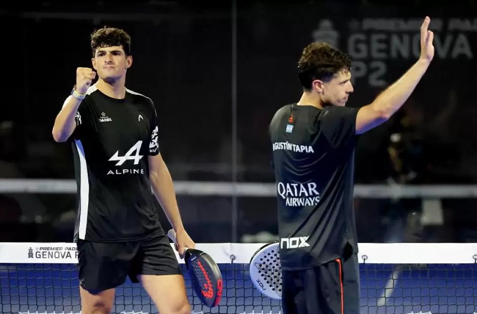 Arturo Coello y Agustn Tapia desafiarn a Galn/Chingotto en la final del Gnov