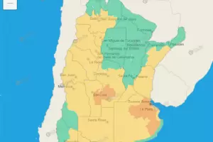 Ola polar en casi todo el pas: extendieron la alerta amarilla por fro extremo