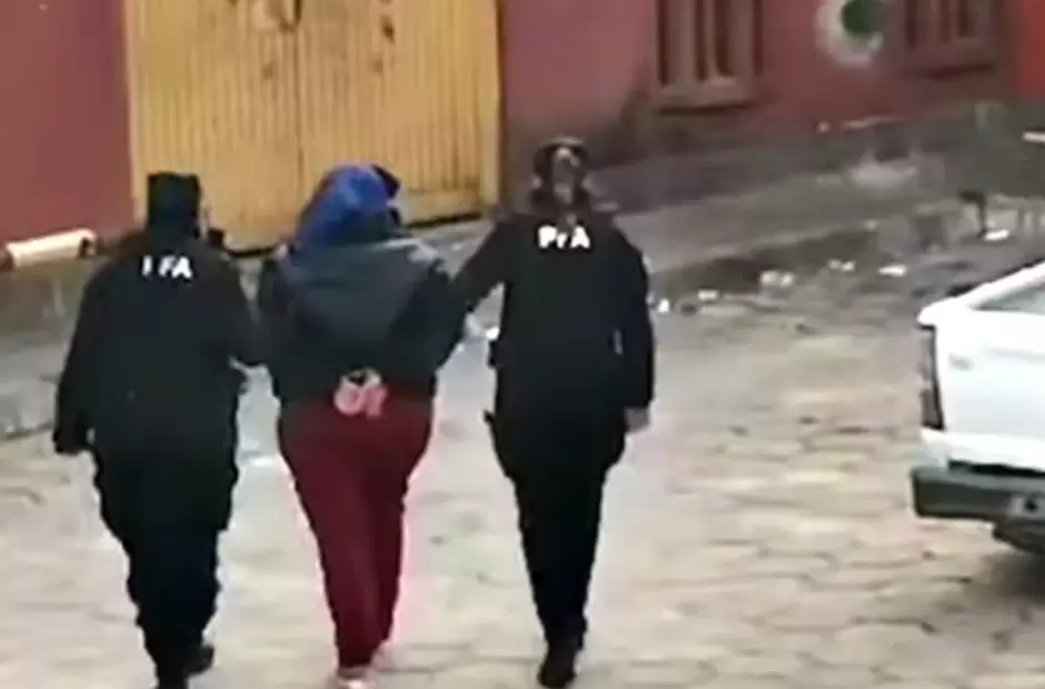 Laudelina ingresanso a Ezeiza