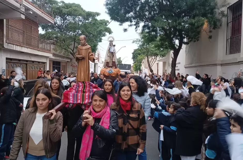 Virgen del Carmen, en la procesin del ao pasado