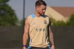 En la previa al partido con Canad, se volvi viral una foto de Mac Allister