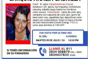 Intensa bsqueda de una mujer de 41 aos