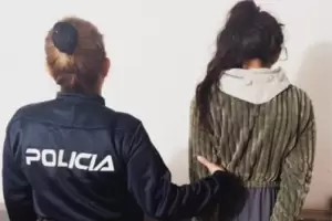 Aprehenden a una mujer en la zona sur de la Capital