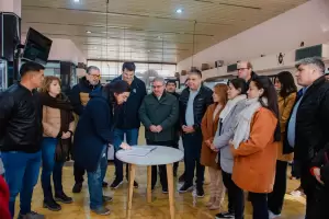 El Gobernador visit Andalgal en la previa del aniversario 366