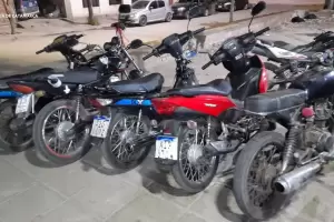 Operativo en el Valle Central: secuestraron 57 motos, 6 autos y se arrest a dos personas