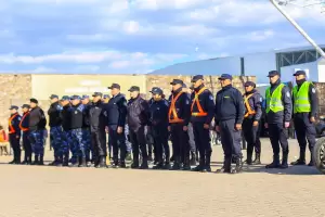 Seguridad despliega un mega operativo de prevenci�n y control en la Fiesta del Poncho