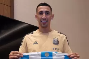 ngel Di Mara recibi un conmovedor regalo a horas de su ltimo partido