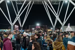 Con turistas nacionales y extranjeros, explot el primer fin de semana del Poncho