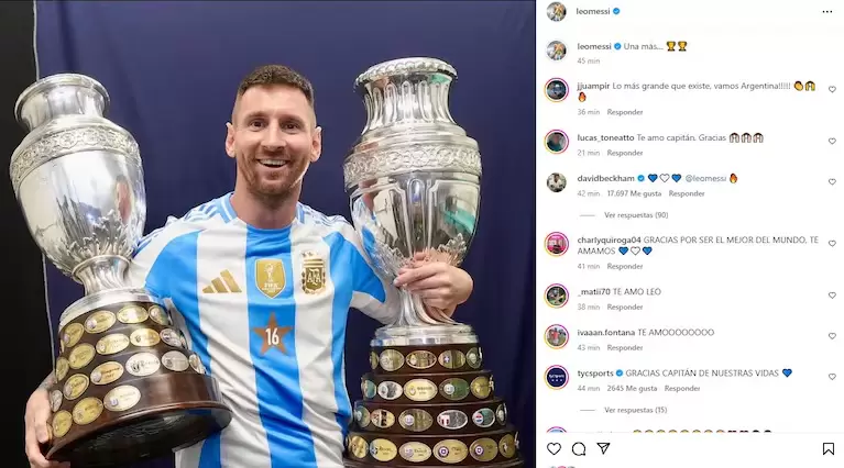 messi bicampeones