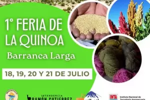 Se viene la 1 Feria de la qunoa, en Barranca Larga
