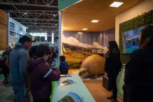 Pabelln de Turismo: Parapente, trekking y arqueologa para recorrer la Regin Centro