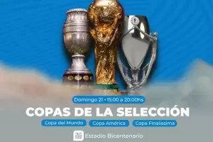 Domingo con las Copas de la Seleccin: todo listo en el Bicentenario