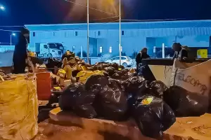 Recicladores urbanos reducen a la mitad la basura que genera el festival
