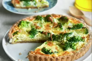 Cmo preparar una deliciosa y saludable tarta de brcoli en simples pasos