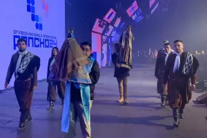 La Patrona Nacional del Turismo en la noche de cierre del Poncho