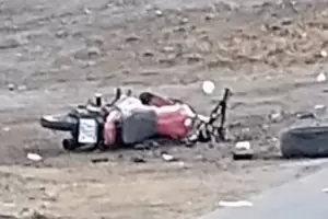 Siniestro fatal: falleci un motociclista de 32 aos