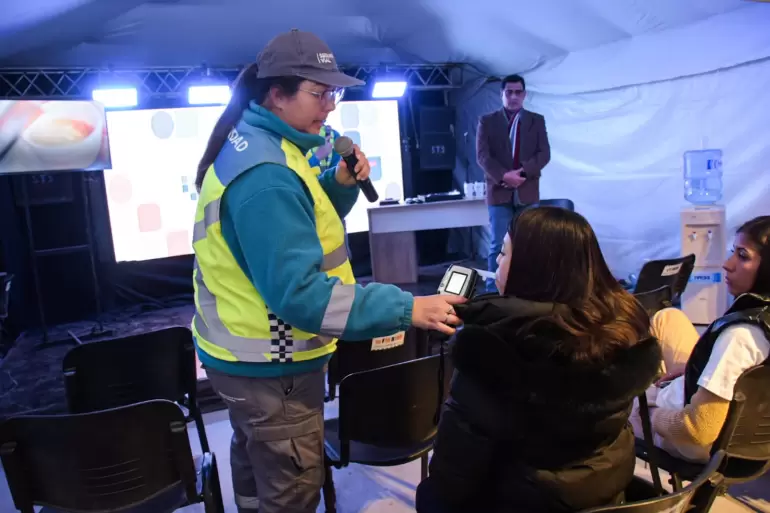 El Ministerio de Seguridad en la Fiesta Nacional e Internacional del Poncho 2024