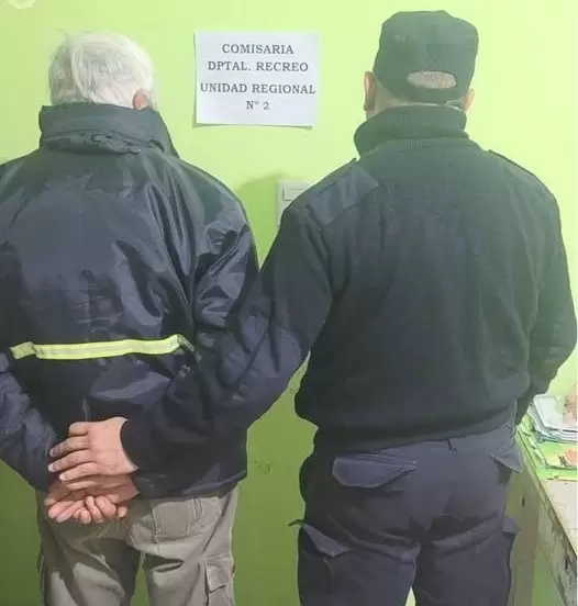 Arrestaron a un Septuagenario en La Paz