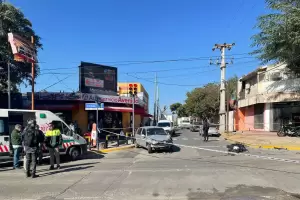 Grave accidente: falleci� un motociclista en Avenida Ocampo