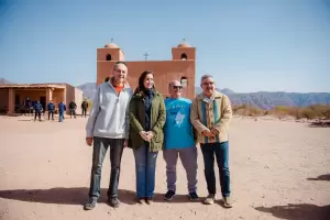Jalil despidi y agradeci la visita de Villarruel durante el fin de semana