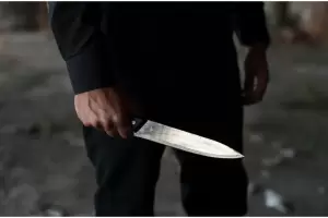 Vecino violento quiso agredir a un perro con una cuchilla